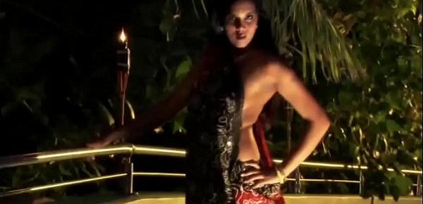 Sensual And Romantic Indian Dancer